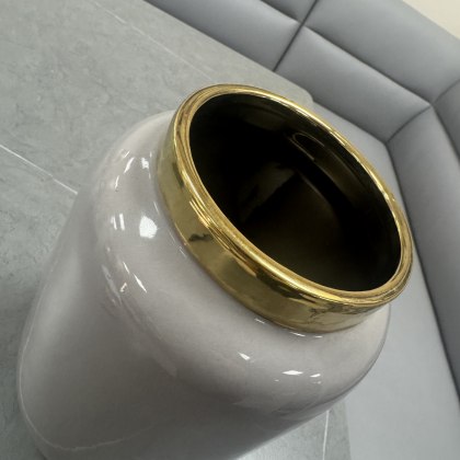 Menton - Earthernware Vase - Small Menton - Earthernware Vase - Small