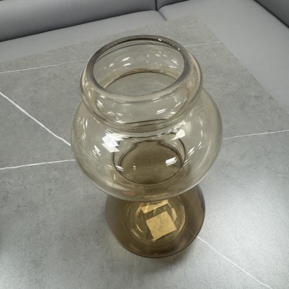 Livon - Glass Vase - Ochre Livon - Glass Vase - Ochre