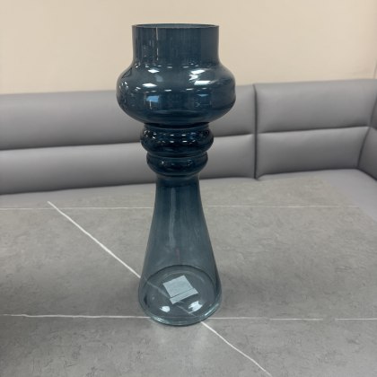 Lavon - Glass Blue Vase Lavon - Glass Blue Vase