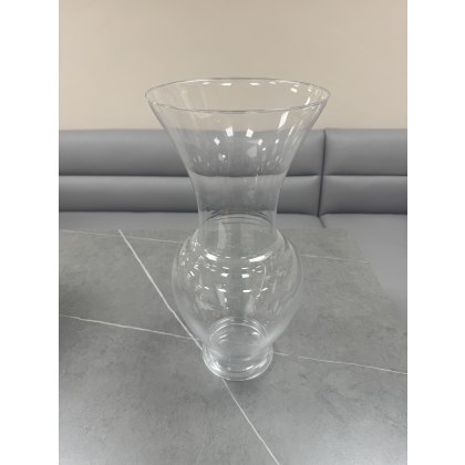 Clear Tulip Shape Tall Vase Clear Tulip Shape Tall Vase