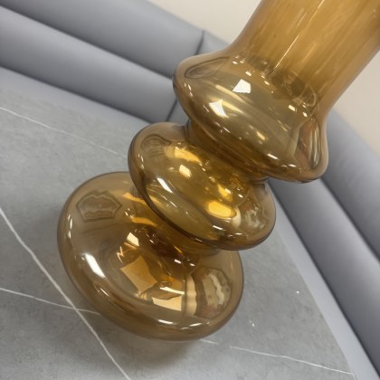 Niana Glass Oil Brown Vase Niana Glass Oil Brown Vase