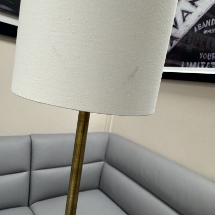 Marble & Brass Slimline Table Lamp Marble & Brass Slimline Table Lamp