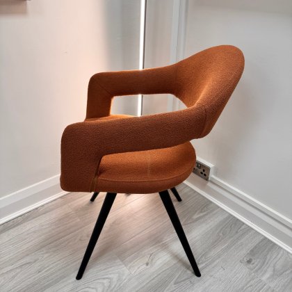 Set of 6 - Jasmine Chairs Burnt Orange Set of 6 - Jasmine Chairs Burnt Orange