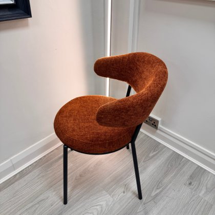Set of 4 - Simoni Burnt Orange Chairs Set of 4 - Simoni Burnt Orange Chairs