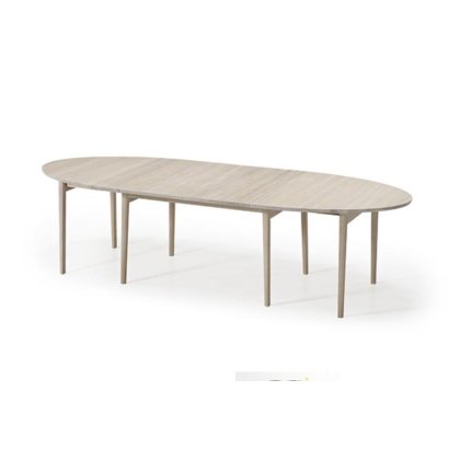 Skovby - SM78 Oval Extending Dining Table - Oak Skovby - SM78 Oval Extending Dining Table - Oak