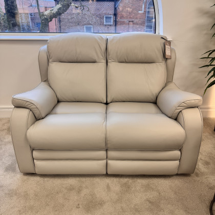 Parker Knoll - Boston - 2 Seater in Como Dove Leather Parker Knoll - Boston - 2 Seater in Como Dove Leather