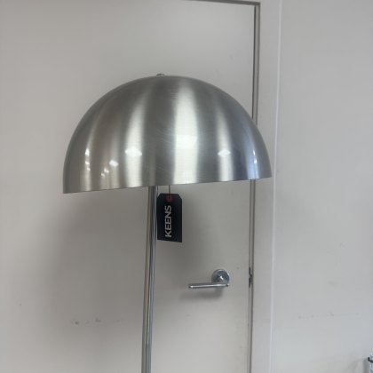 Brushed Silver Dome Floor Lamp Brushed Silver Dome Floor Lamp