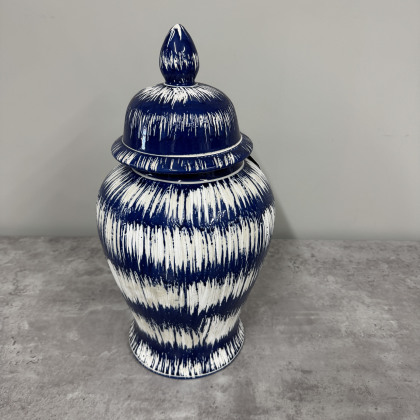 Blue & White Large Ginger Jar Blue & White Large Ginger Jar