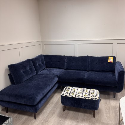 Orla Kiely - Linden LHF Navy Cornersofa Orla Kiely - Linden LHF Navy Cornersofa
