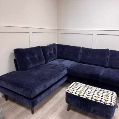 Orla Kiely - Linden LHF Navy Cornersofa Orla Kiely - Linden LHF Navy Cornersofa