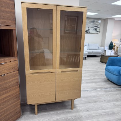 Skovby - SM307 Oak Display Cabinet Skovby - SM307 Oak Display Cabinet