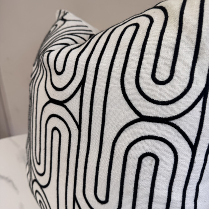 Cushion Bundle - Monochrome Arch - Set of 2 Luxury Cushions Cushion Bundle - Monochrome Arch - Set of 2 Luxury Cushions