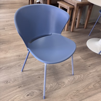 Calligaris - Set of 4 - Bahia Chairs in Sky Blue Calligaris - Set of 4 - Bahia Chairs in Sky Blue